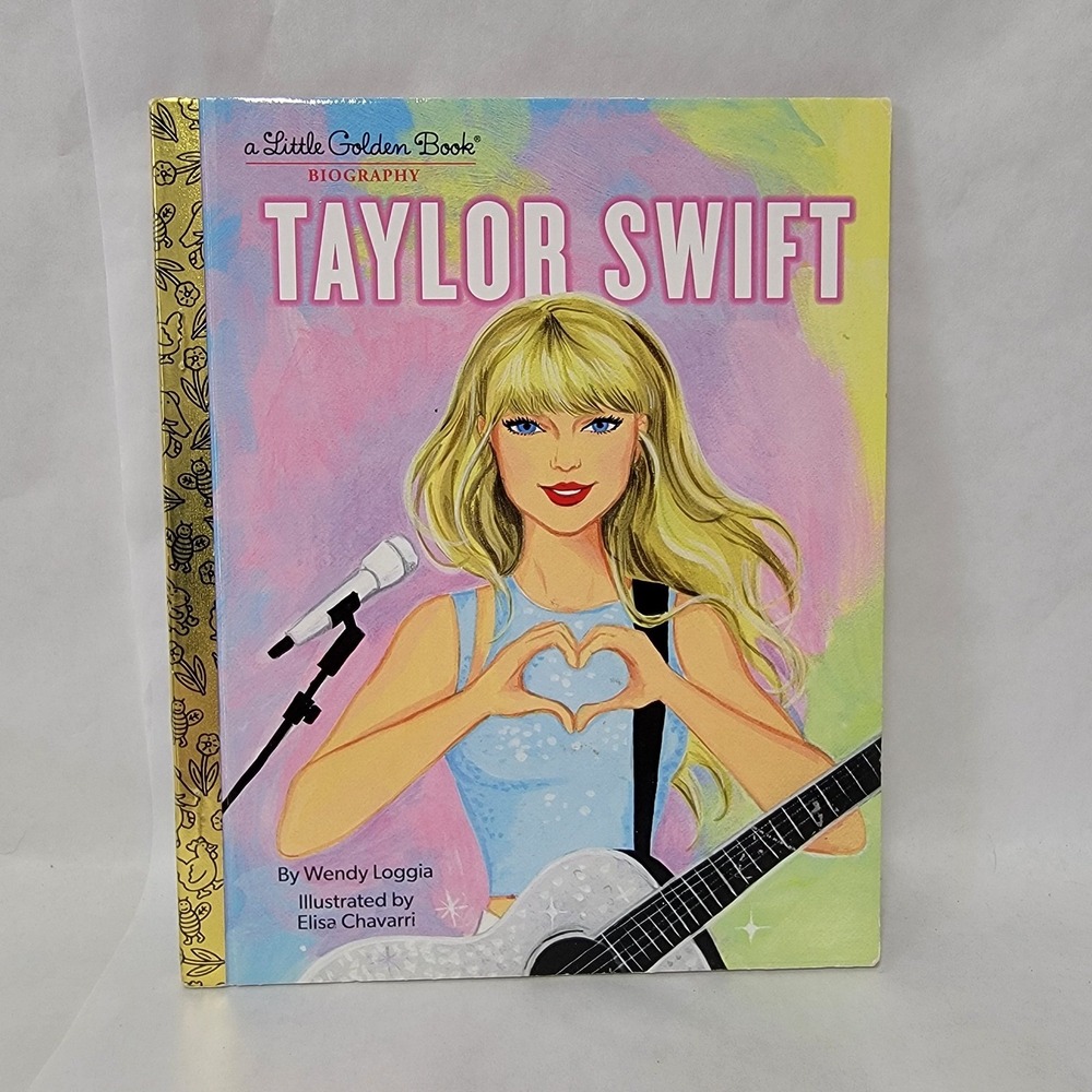 Little Golden Book Biography Taylor Swift‎ Childrens Picture Book